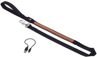 Nobby Leine Flash MESH, orange L: 120 cm, B: 25 mm, 1 St&uuml;ck