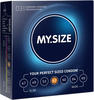 MY.SIZE Classic Kondome Größe 4 I 57 mm Breite I 3 Stück Probierpackung I Premium