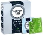 MISTER SIZE Kondome gef&uuml;hlsecht hauchzart 47mm im 3er Pack/extra d&uuml;nn & extra