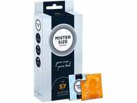 MISTER SIZE Kondome gefühlsecht hauchzart 57mm im 10er Pack/extra dünn & extra