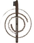 essence eyebrow DESIGNER 11 deep brown &ndash; Augenbrauenstift mit B&uuml;rstchen &ndash; F&uuml;r