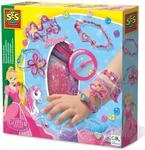 SES Glitter armbanden (14128), Blaupinkviolett