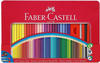 Faber-Castell 112448 - Buntstift Colour Grip 48er Stück Metalletui