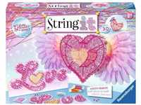 Ravensburger String it Maxi: 3D Heart, String Art Bastelset für Kinder ab 8...
