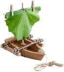 HABA Terra Kids Korkboot-Bausatz &ndash; DIY-Set zum Bauen & Gestalten eines