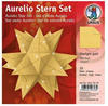 Ursus 34315578 - Faltblätter Aurelio Stern Starlight, gold matt, 33 Blatt, aus