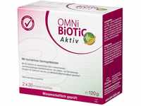 OMNi BiOTiC Aktiv | 60 Portionen (120g) | Doppelpackung | 11 Bakterienstämme| 10