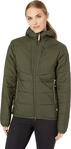 Fj&auml;llr&auml;ven Damen Keb Padded Hoodie Jacke, Deep Forest, S
