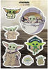 Komar Mandalorian Deco-Sticker | Star Wars The Child Sluster | Baby Yoda,...