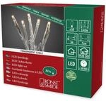 Konstsmide Micro LED Lichterkette, 50 warm wei&szlig;e Dioden, 24V Innentrafo,
