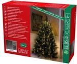 Konstsmide LED Baummantel mit Ring, f&uuml;r Weihnachtsbaum, 5 Str&auml;nge &agrave; 50...