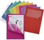 Exacompta 50200E 10er Pack Fenstermappen Super PEFC zertifiziert Karton 120g/m3