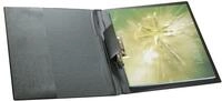 Durable Klemmhebel-Mappe (A4) bis 100 Blatt, schwarz, 223001
