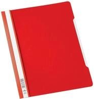 Durable Schnellhefter mit transparentem Deckel, &uuml;berbreit, 50 St&uuml;ck, rot,...