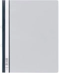 Durable Sichthefter mit Abheftschieber, &uuml;berbreit, grau, 25er Packung, 258010