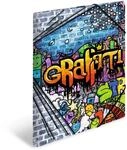 HERMA Sammelmappe A3 Graffiti, Kinder Eckspanner-Mappe aus Kunststoff mit Kunst