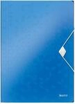 Leitz 45990036 Eckspannermappe wow, A4, PP, blau metallic, 1 St&uuml;ck