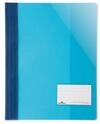 Durable Sichthefter A4 &Uuml;berbreite, Innentasche, 25 St&uuml;ck, blau, 269006