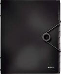 Leitz 45701095 Solid Ordnungsmappe PP A4, 12 F&auml;cher, schwarz