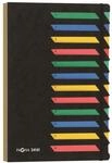 Pagna Deskorganizer Classic (Sammelmappe, 12 F&auml;cher, 1-12) schwarz