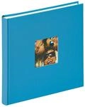 walther design Fotoalbum oceanblau 26 x 25 cm mit Cover-Ausstanzung, Fun FA-205-U