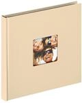 walther design Fotoalbum creme 18 x 18 cm mit Cover-Ausstanzung, Fun FA-199-H