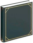 walther design Fotoalbum gr&uuml;n 30 x 30 cm Kunstleder mit Pr&auml;gung, Standard...