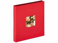 walther design Fotoalbum rot 400 Fotos 10x15 cm Einsteckalbum mit...