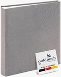 goldbuch 24606 Fotoalbum Summertime Trend 2, Fotobuch 25 x 25 x 4 cm, Grau 