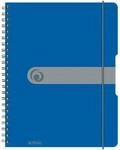 Herlitz 11293065 Spiralblock A4 to go, Holzfreies Papier, 80 Blatt, blau, 2...