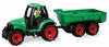 Lena 01625 Truckies Anhänger, stabiles Traktorset ca. 38 cm, Spielfahrzeug Set...