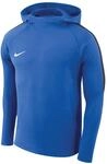 Nike Jungen Dry Academy18 Football Hoodie Pullover,Blau (royal