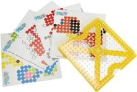 Hama Perlen 8282 Set mit Motiv Rahmen f&uuml;r Maxi B&uuml;gelperlen mit Durchmesser 10...