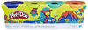 Play-Doh 4er Pack WILD, Knete für fantasievolles und kreatives Spielen E4867ES0