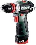 metabo Akku-Bohrschrauber PowerMaxx BS 12 BL Q - 12 V, B&uuml;rstenlos,
