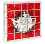 ETS - Puzzle Tee Adventskalender "Red Christmas", 25 x BIO Tees in Pyramidenbeuteln,
