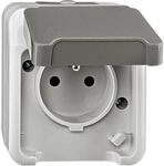 Schneider Electric Merten Steckdosen-Einsatz, 1-fach, MEG2500-8029 | Mit