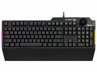 ASUS Tastatur K1 Gaming Keyboard französisches Layout 90MP01X0-BKFA00, Schwarz