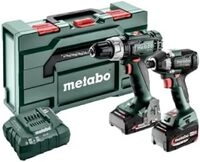 Metabo Combo Set 2.8.6 18V Akku-Maschinen im Set 18V (Maschinenset in metaBOX,