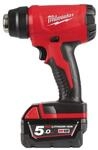 Milwaukee Tools Hei&szlig;luftpistole M18 Milwaukee 18 V 2 AkkuS 5.0 AH &ndash; 1 Ladeger&auml;t