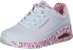 Skechers UNO-Loving Love 155506-WRPK, Womens Sneakers, White, 36 EU