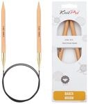 KnitPro K35346 Rundstricknadel, Braun, 100 cm x 9 mm