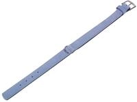 Nobby Halsband Velours, hellblau (Sky), 32 cm (25-30 cm), 14/16 mm, 1 St&uuml;ck
