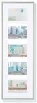 walther design Bilderrahmen silber 5X 10x15 cm Galerie mit Passepartout, New