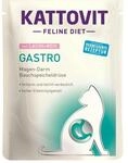 KATTOVIT Gastro Lachs + Reis| Di&auml;t-Katzenfutter| 85g| Nassfutter f&uuml;r Katzen...