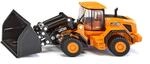 Siku 1789, JCB 457 Radlader, 1:87, Metall/Kunststoff, Gelb/Schwarz, Knickgelenk,