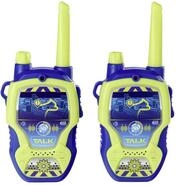 Dickie Toys &ndash; Walkie Talkie im Polizei-Design &ndash; 2 Funkger&auml;te, speziell f&uuml;r