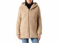 Urban Classics Damen Ladies Sherpa Jacket Jacke, softtaupe, XL
