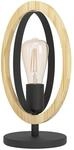EGLO Tischlampe Basildon, 1 flammige Tischleuchte Vintage, Industrial, Retro,