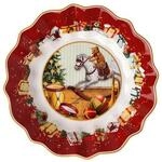 Villeroy & Boch 14-8332-3600 Geb&auml;ckteller, Porzellan, Rot